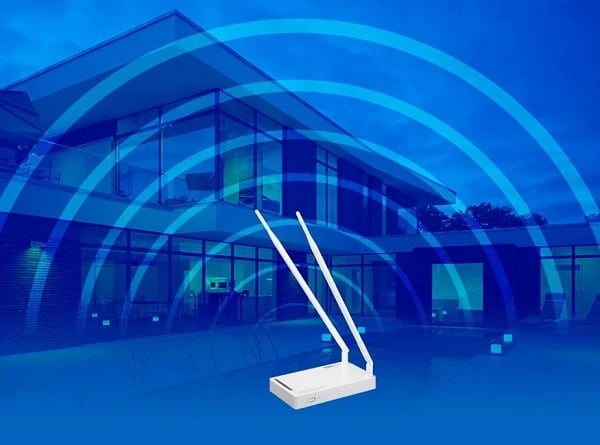 Totolink N300RH | Router WiFi | 300Mb/s, 2,4GHz, 5x RJ45 100Mb/s, 2x 11dBi
