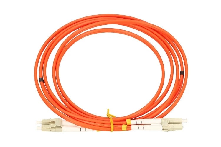 Extralink LC/UPC-LC/UPC | Patchcord | Wielomodowy, Duplex, 50/125um, 3mm, 2m