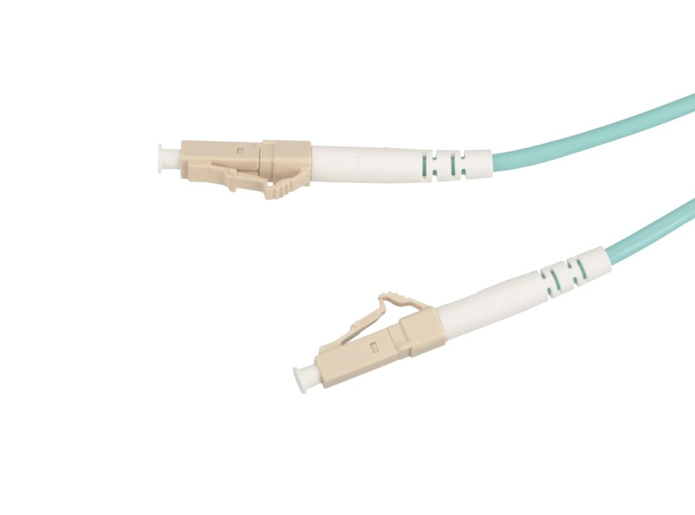 Extralink LC/UPC-LC/UPC | Patchcord | Wielomodowy, OM3, Duplex, 3mm, 2m