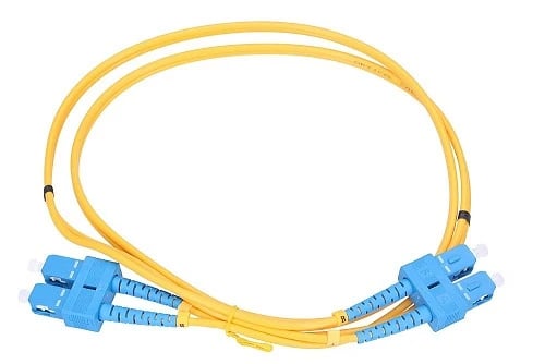Extralink SC/UPC-SC/UPC | Patchcord | Jednomodowy, Duplex, G652D, 3mm, 5m