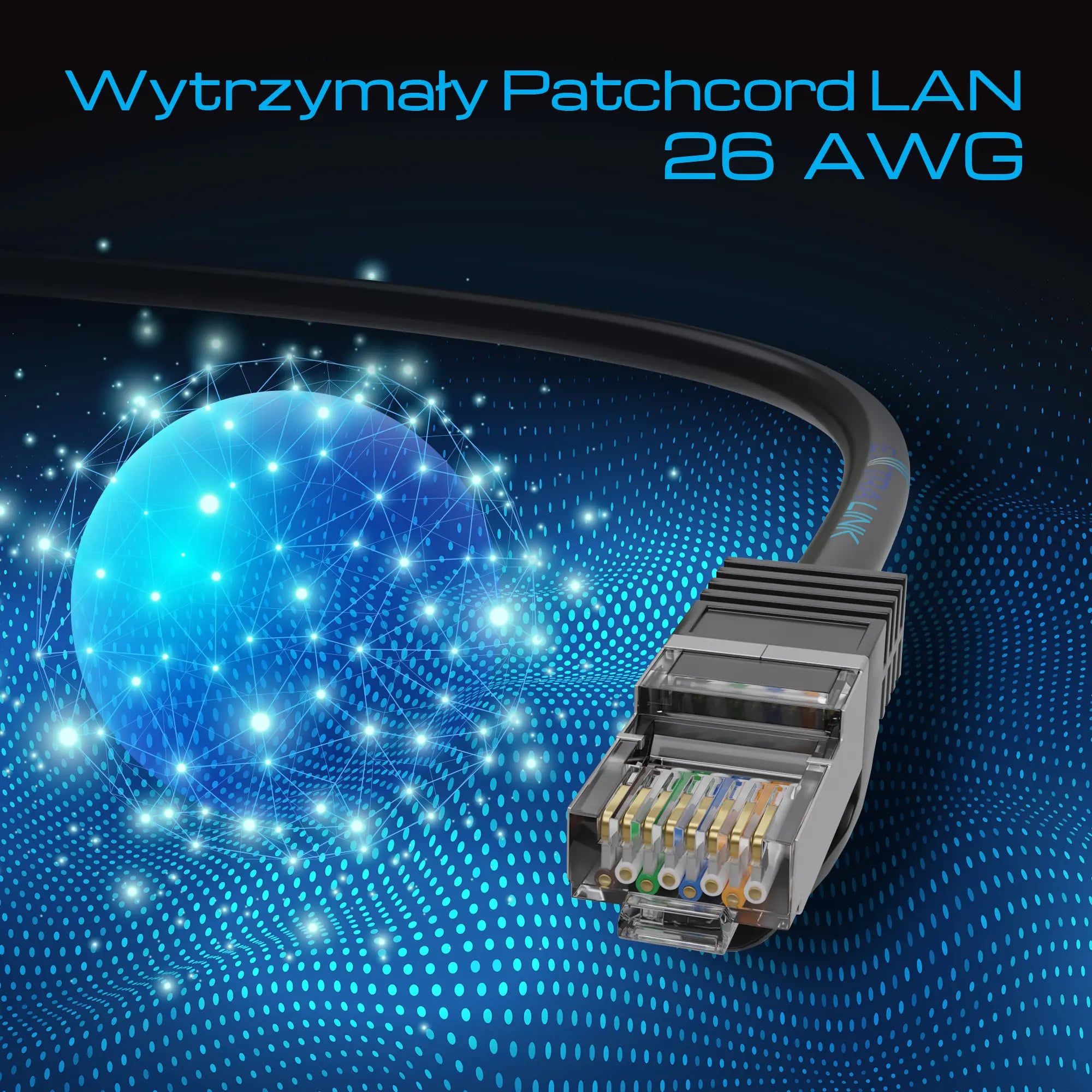 Extralink Kat.5e FTP 10m | Patchcord LAN | Miedź Kabel sieciowy skrętka