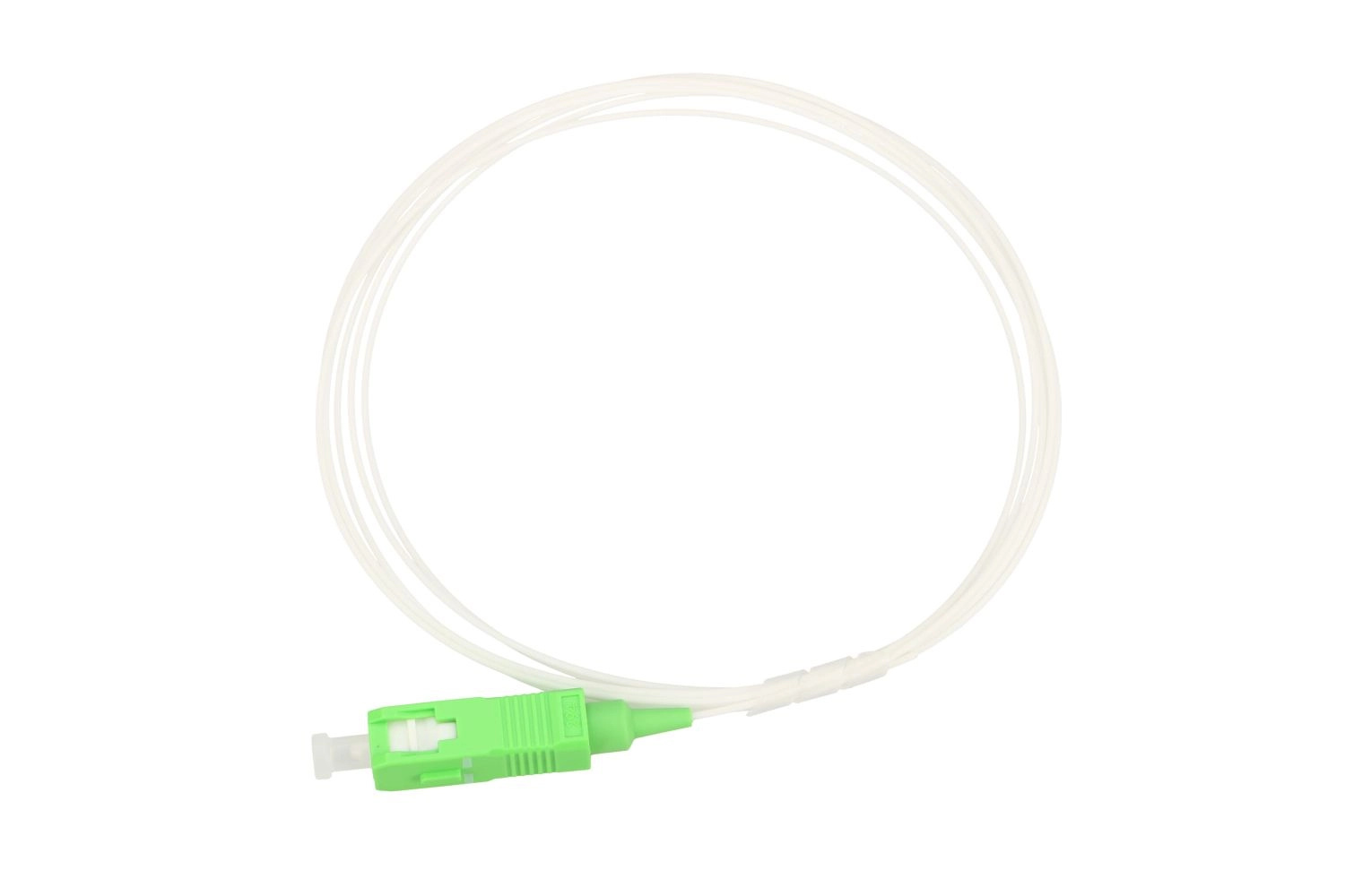 Extralink SC/APC | Pigtail | Jednomodowy, 900um G.657A 1,5m, Easy strip, biały