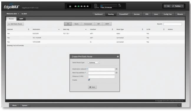 Ubiquiti ER-6P | Router | EdgeMAX EdgeRouter, 5x RJ45 1000Mb/s Passive PoE, 1x SFP