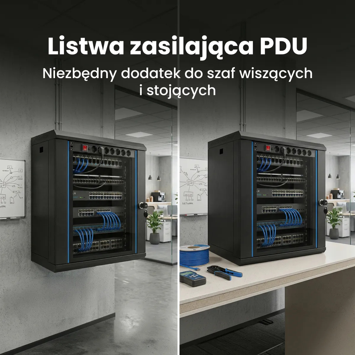 Extralink EXPDU7EU SW | Listwa zasilająca | 19