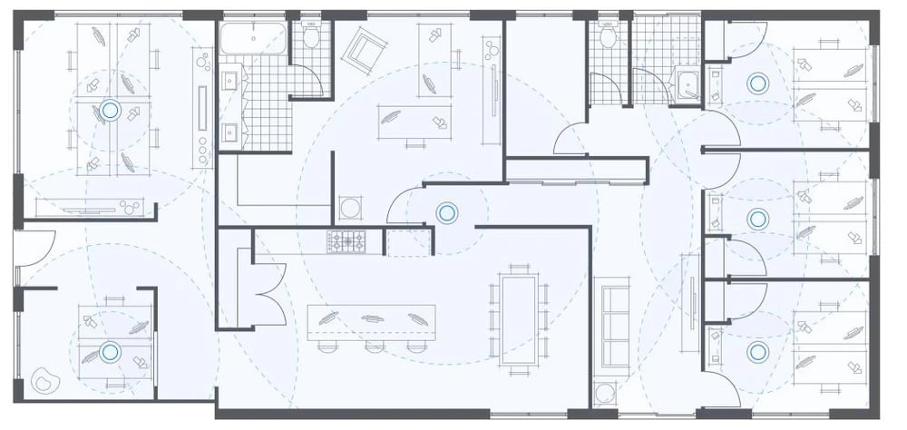 Ubiquiti UAP-FLEXHD | Punkt dostępowy | UniFi, MU-MIMO, AC1700 WAVE 2, Dual Band, 1x RJ45 1000Mb/s, PoE