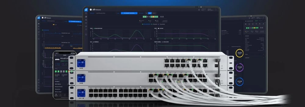 Ubiquiti USW-16-POE | Switch | UniFi, 16x RJ45 1000Mb/s, 8x PoE+, 2x SFP