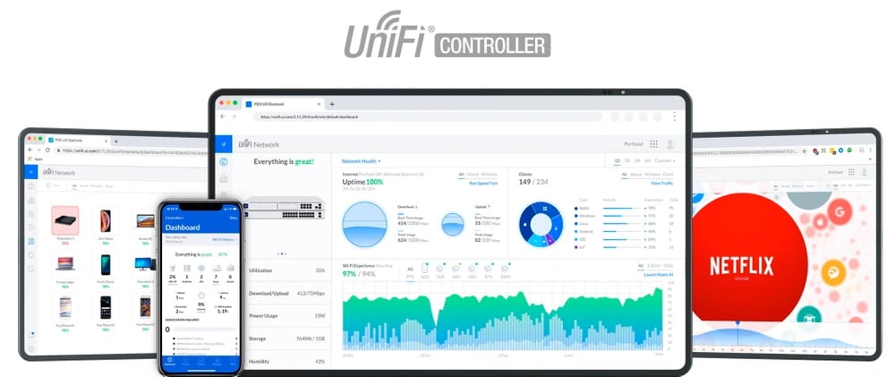 Ubiquiti UBB | Most bezprzewodowy | UniFi Building-to-Building, 60GHz, 5GHz, 1Gbps+, 1x RJ45 1000Mb/s