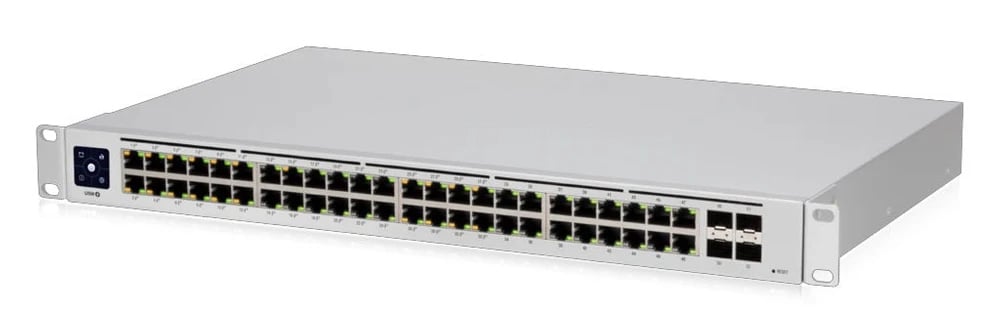 Ubiquiti USW-48-POE | Switch | UniFi, 48x RJ45 1000Mb/s, 32x PoE+, 4x SFP