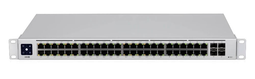 Ubiquiti USW-48-POE | Switch | UniFi, 48x RJ45 1000Mb/s, 32x PoE+, 4x SFP