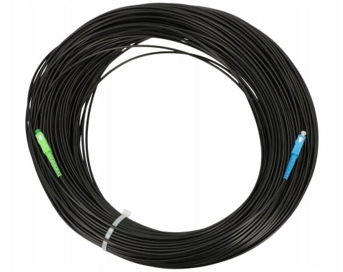 Extralink SC/APC-SC/UPC | Patchcord | Okrągły, wiszący, jednomodowy, Simplex, G.657A2, 10m