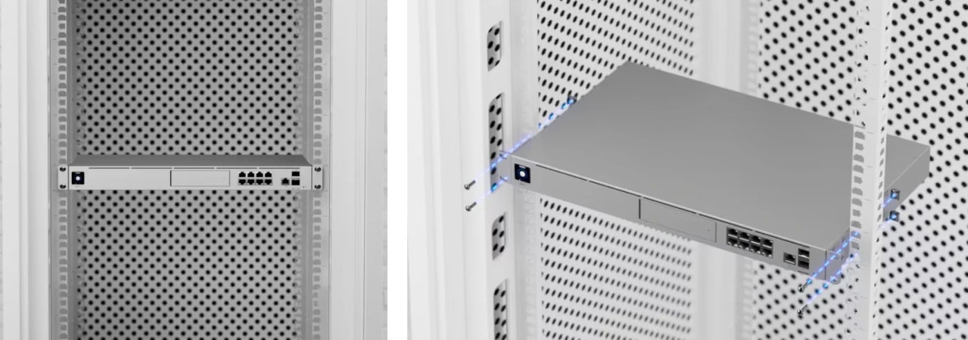 Ubiquiti UDM-SE | Konsola | UniFi Dream Machine, 8x RJ45 1000Mb/s, 1x SFP+, 1x RJ45 2.5Gb/s WAN, 1x SFP+ WAN, 128GB SSD