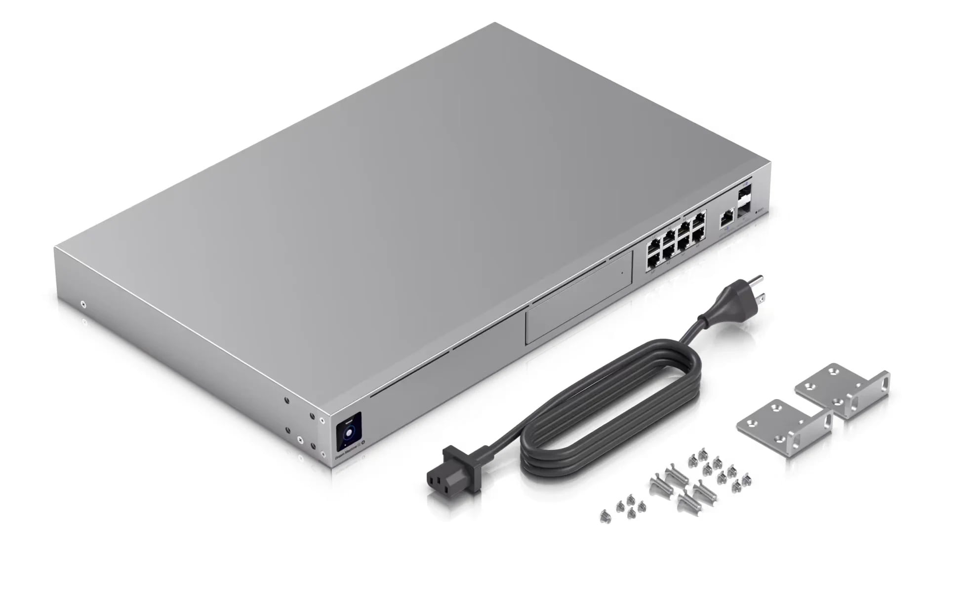 Ubiquiti UDM-SE | Konsola | UniFi Dream Machine, 8x RJ45 1000Mb/s, 1x SFP+, 1x RJ45 2.5Gb/s WAN, 1x SFP+ WAN, 128GB SSD