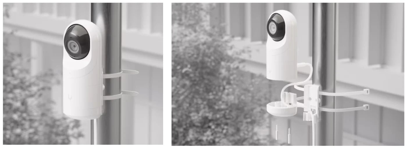 Ubiquiti UVC-G5-Flex | Kamera IP | IPX4, 2K 30 fps, 1x RJ45 100Mb/s PoE, mikrofon