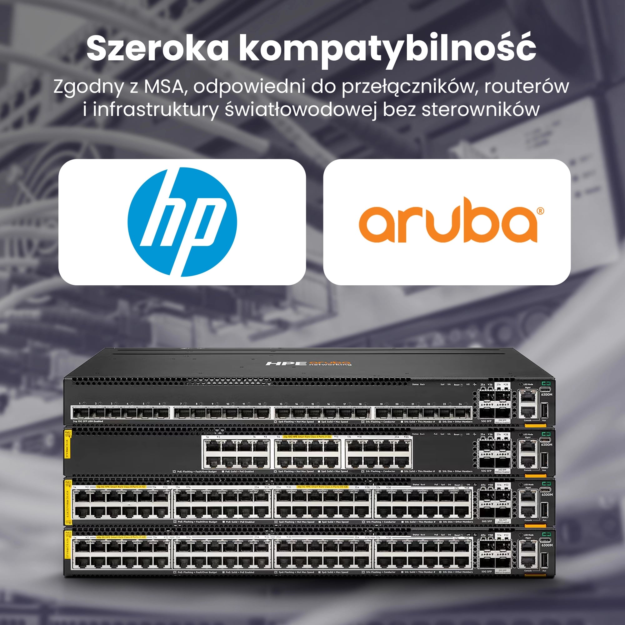 Extralink SFP 1.25G 2-Pack | Moduł SFP | 1,25Gbps, LC/UPC, 1310nm, 20km, single mode, DOM (Dedicated to HP/Aruba)