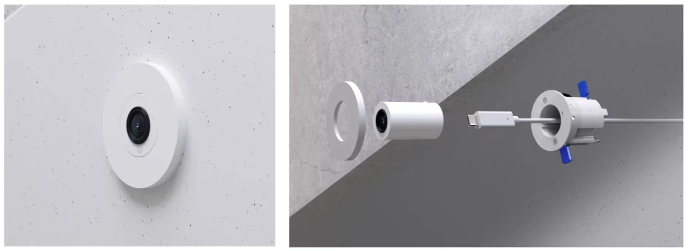 Ubiquiti UVC-AI-Theta-ProLens50 | Kamera IP | niskoprofilowa, 53°, 8MP 3840 x 2160, 24fps