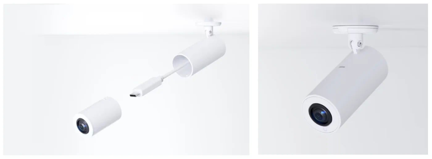 Ubiquiti UVC-AI-Theta-Pro | Kamera IP | niskoprofilowa, 4MP 2160 x 2160 24fps, RJ45 1000Mbps PoE