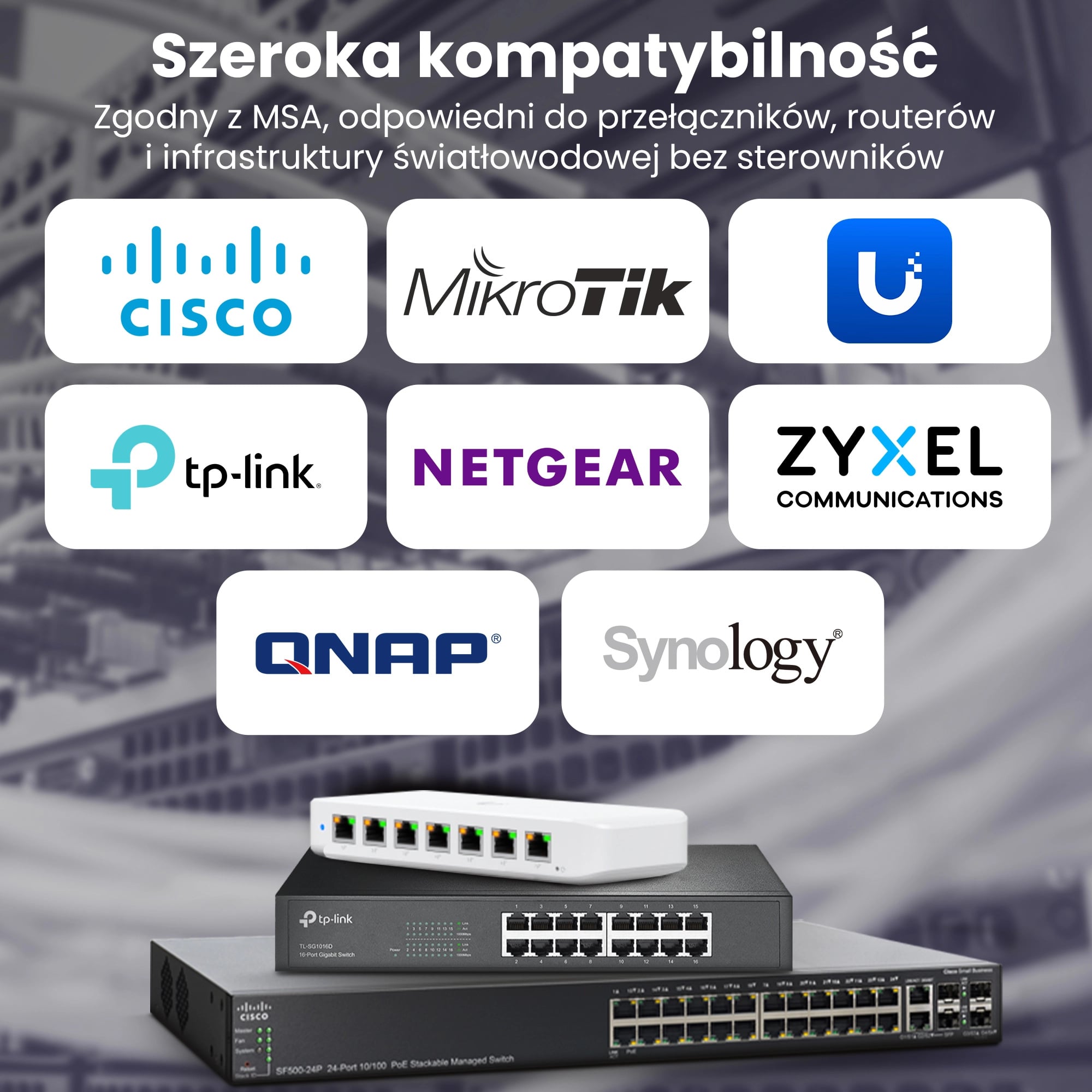 Extralink SFP28 25G 2-Pack | Moduł SFP28 | 25Gbps, LC/UPC Duplex, 1310nm, 10km, single mode, DOM