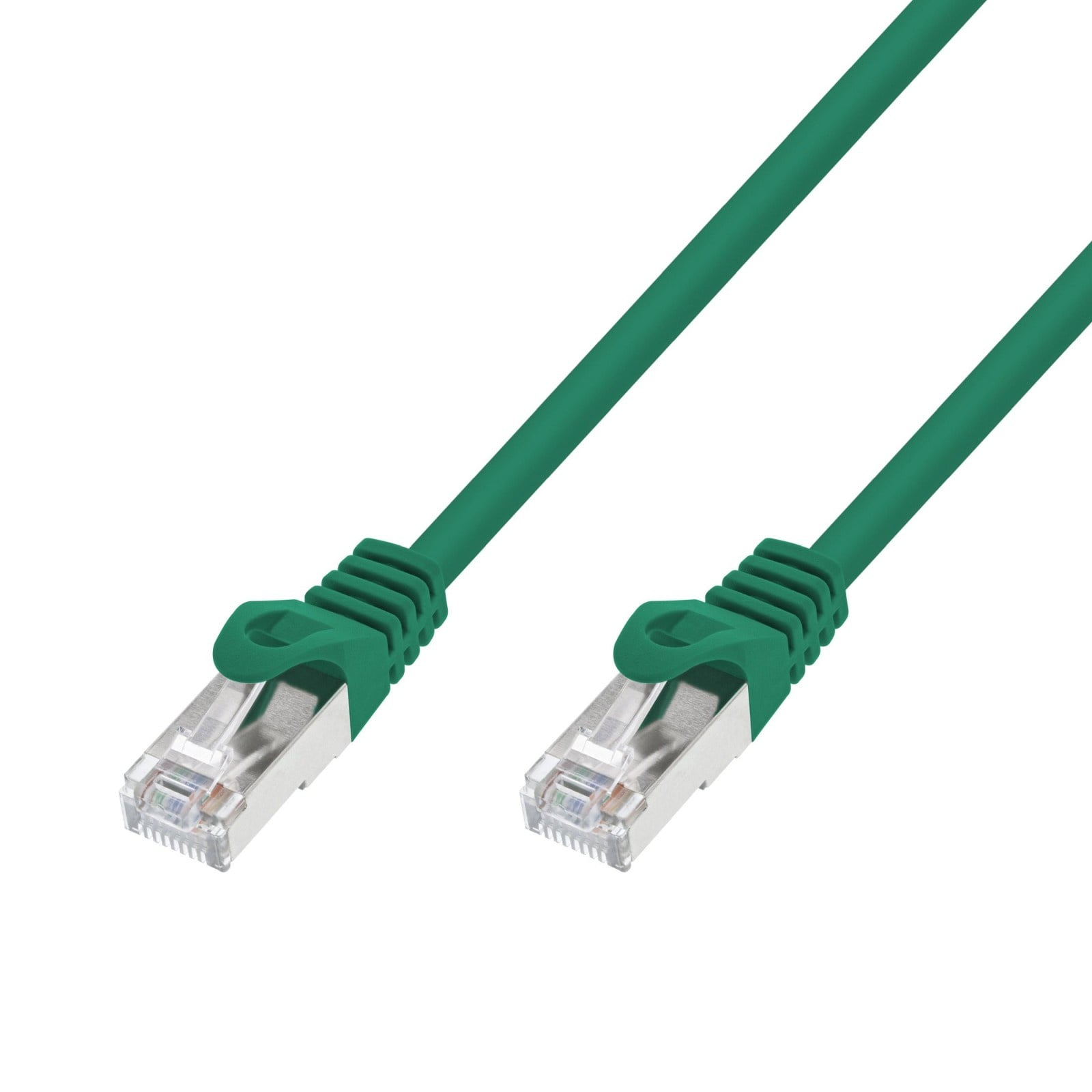 Extralink Kat.7 S/FTP 0,5m 20G Zielony | Patchcord LAN | Miedź Kabel sieciowy skrętka