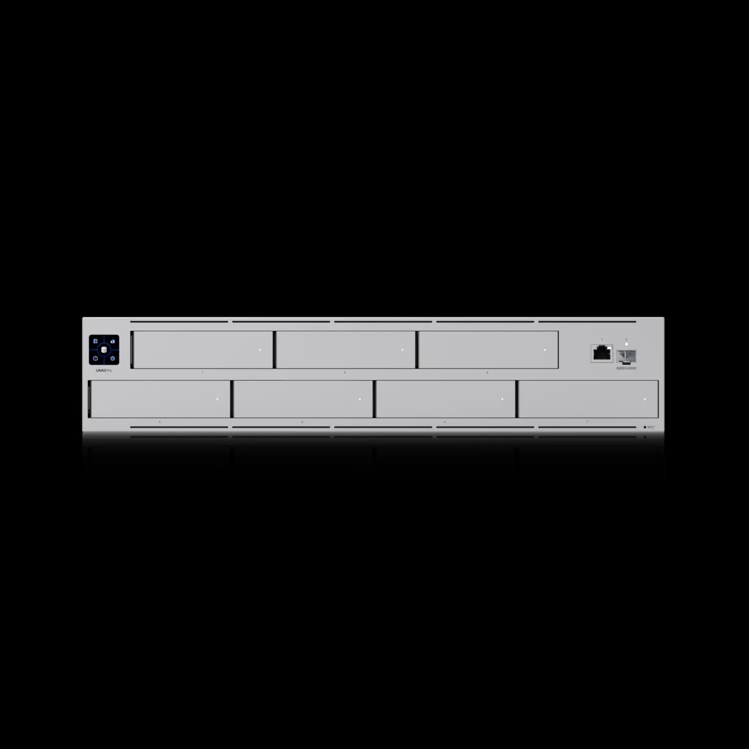 Ubiquiti UNAS-Pro | Serwer NAS | 2U, 7x HDD, 1x SFP+, 1x GbE RJ45