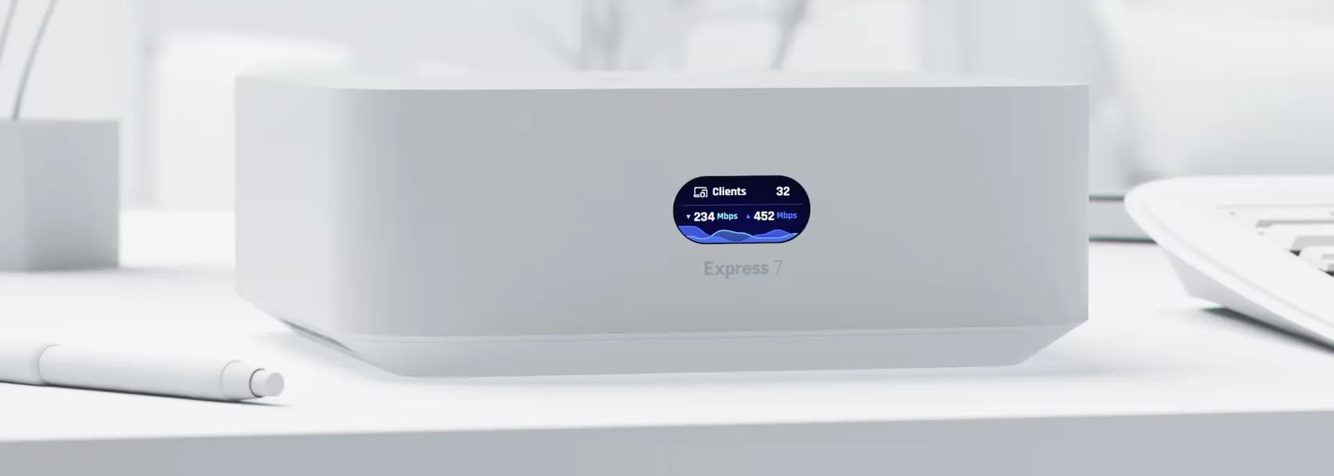 Ubiquiti UX7-EU | System Mesh | UniFi Gateway, Plug & Play, WiFi7