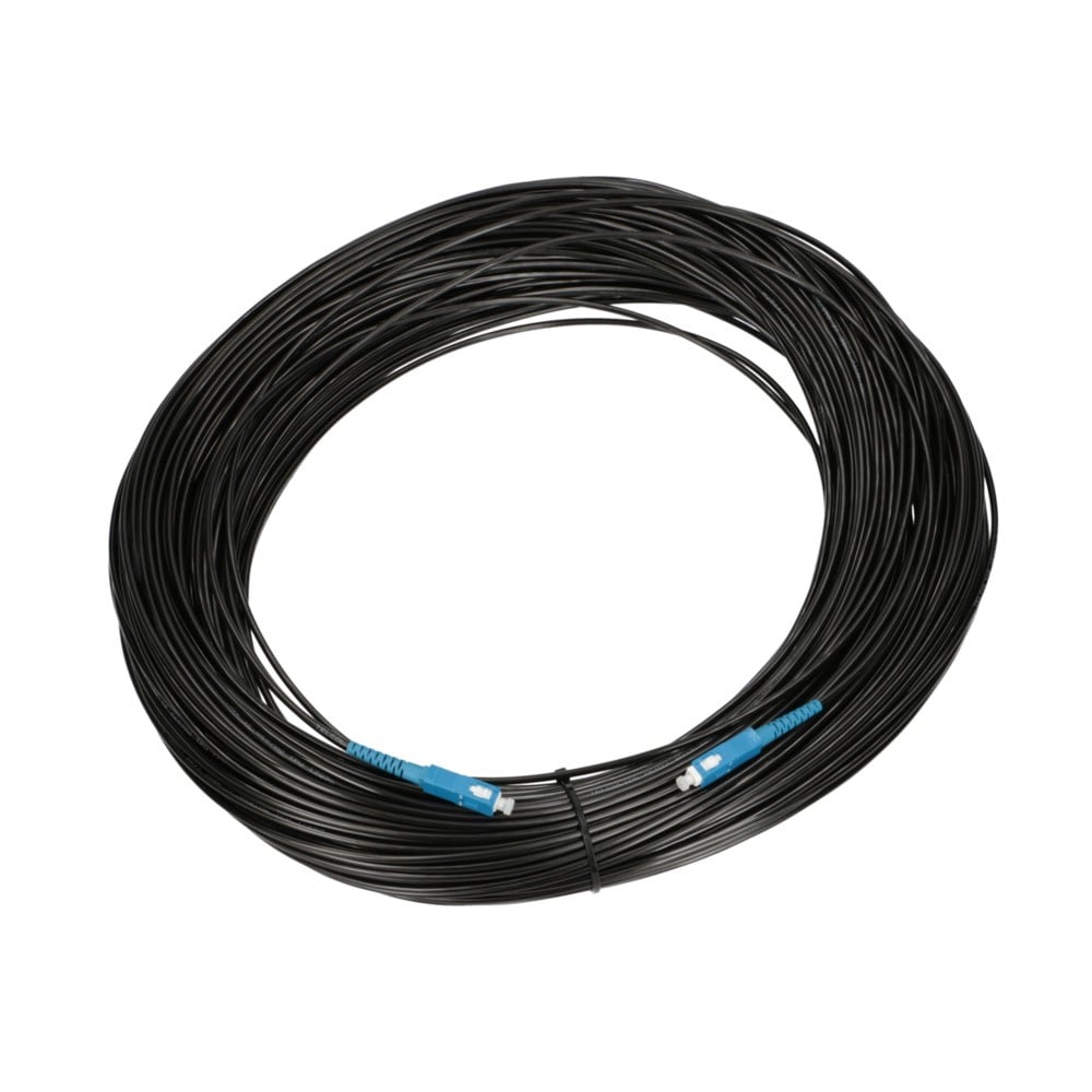 Extralink SC/UPC-SC/UPC | Patchcord | Okrągły, wiszący, jednomodowy, Simplex, G.657A2, 80m