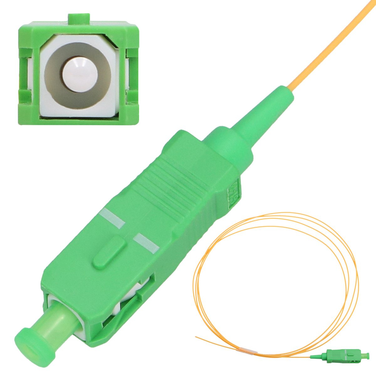 Extralink SC/APC | Pigtail | Jednomodowy, 900um G.657A 1m