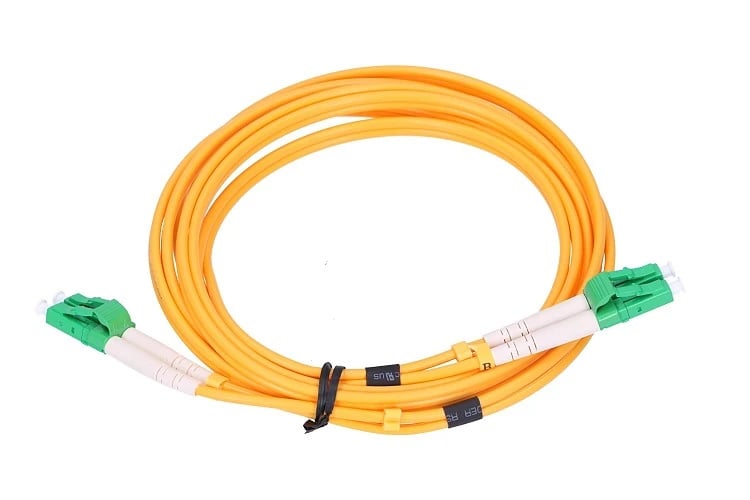 Extralink LC/APC-LC/APC | Patchcord | Jednomodowy, Duplex, 9/125um, G657A, 1m