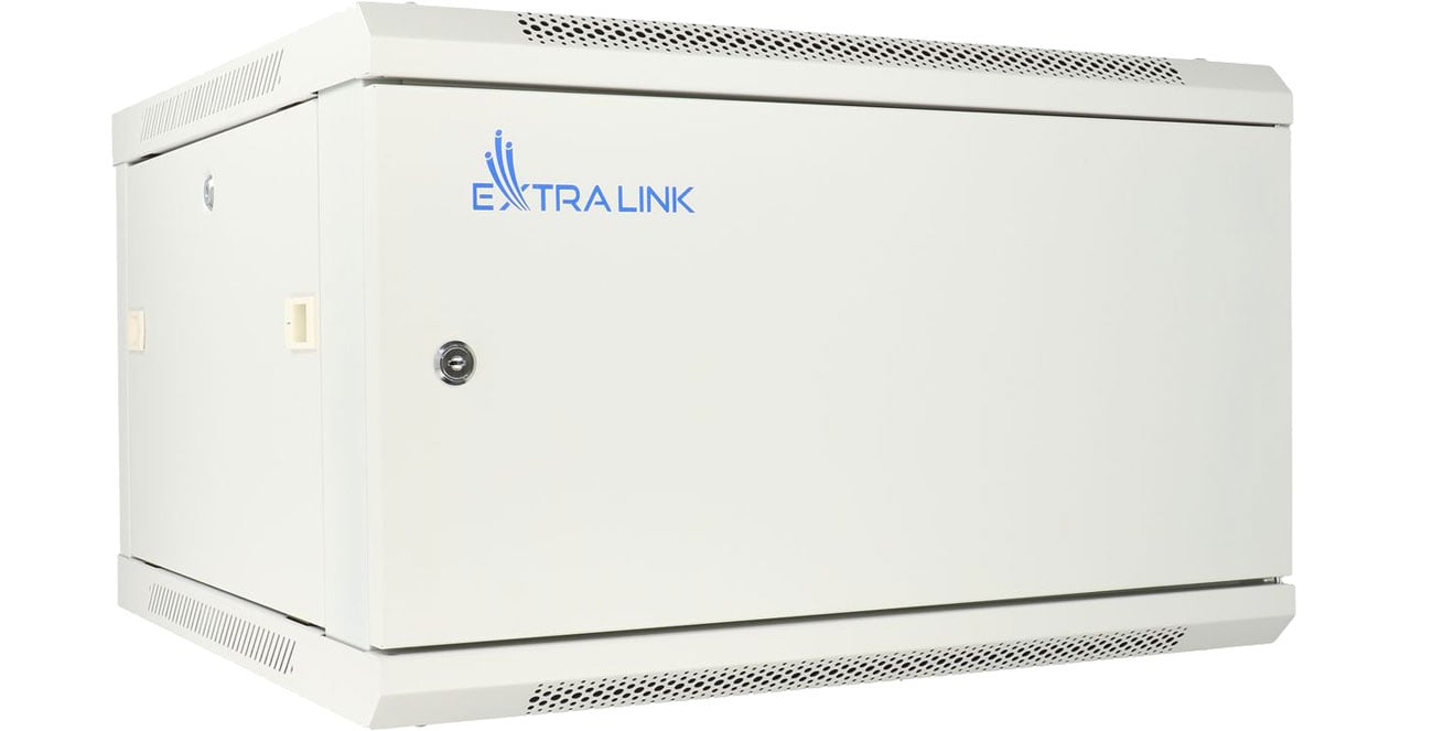 Szafa RACK Wisząca 19'' 6U 600x600mm (szara) EX.13001