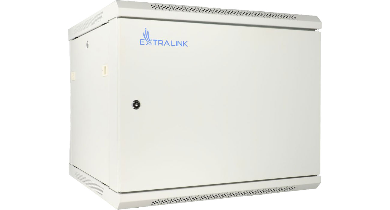 Szafa RACK Wisząca 19'' 9U 600x600mm (szara) EX.13025