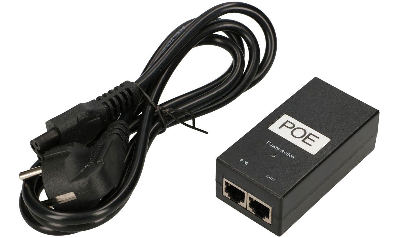 ExtraLink Zasilacz POE 48V 24W 0,5A Gigabit EX.14190