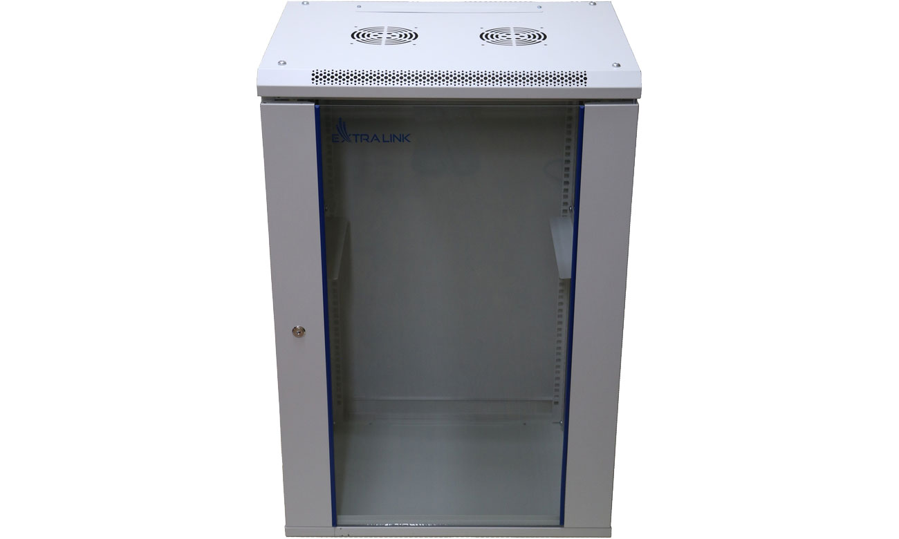 Szafa RACK ExtraLink Wisząca 19'' 15U 600x450mm (szara) EX.14336