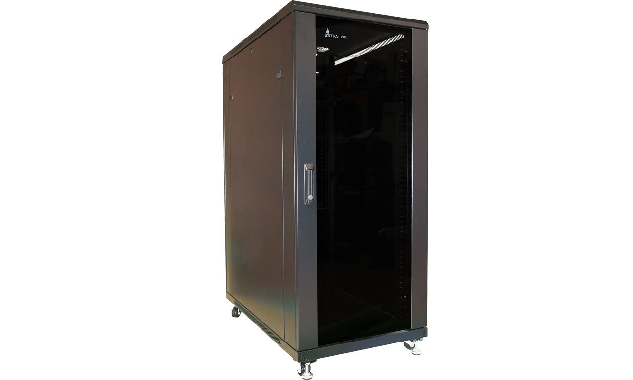 RACK-Schrank ExtraLink Stehend 19'' 27U 800x800mm (schwarz) EX.14404