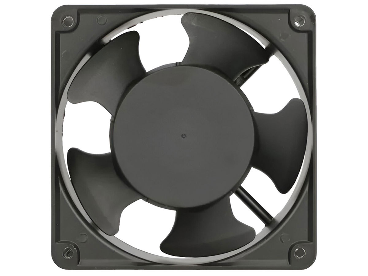 ExtraLink Wentylator do szaf 19 230V 120x120x38mm (czarna)