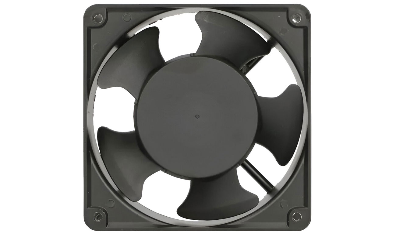 ExtraLink Wentylator do szaf 19 230V 120x120x38mm (czarna)