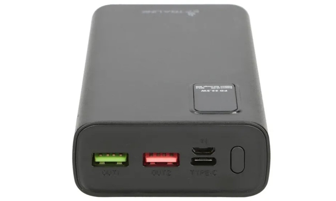 Power bank ExtraLink EPB-068 20000 mAh - Złącza