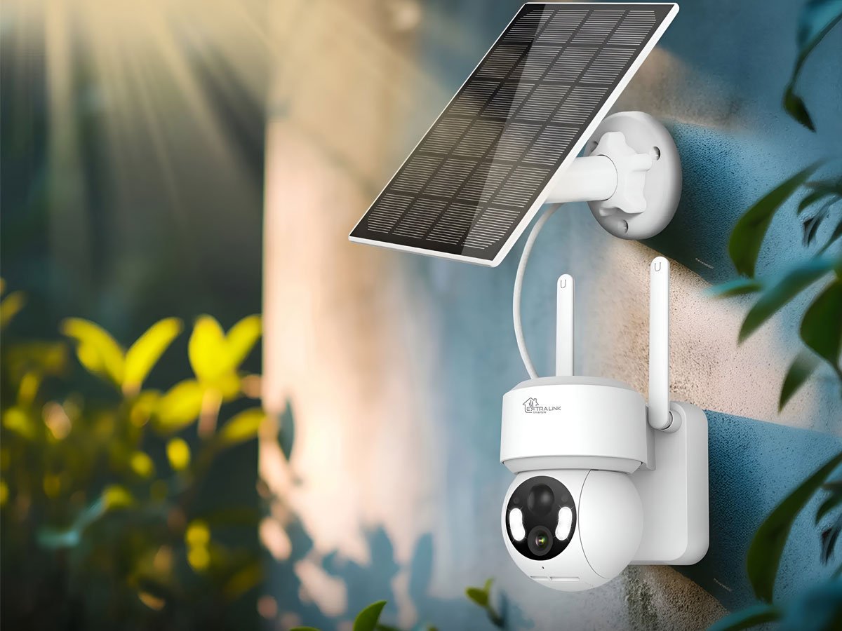 ExtraLink inteligentna kamera 2.5K z wbudowaną bateria slonce