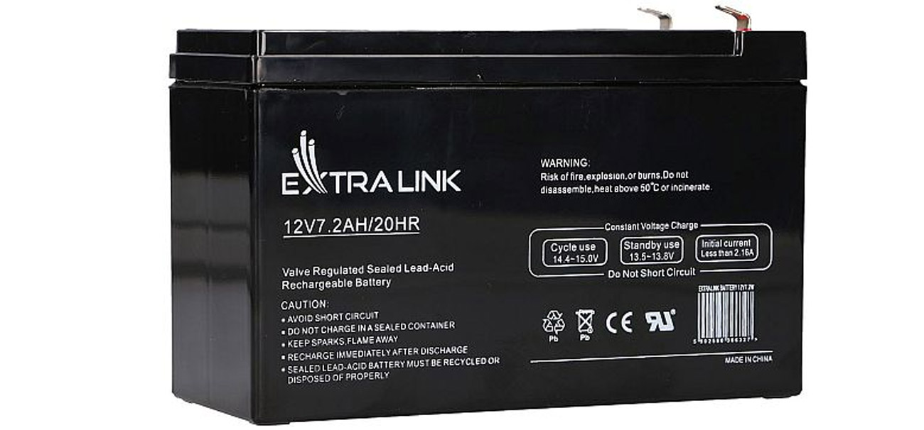 Akumulator AGM ExtraLink 12V 7.2AH