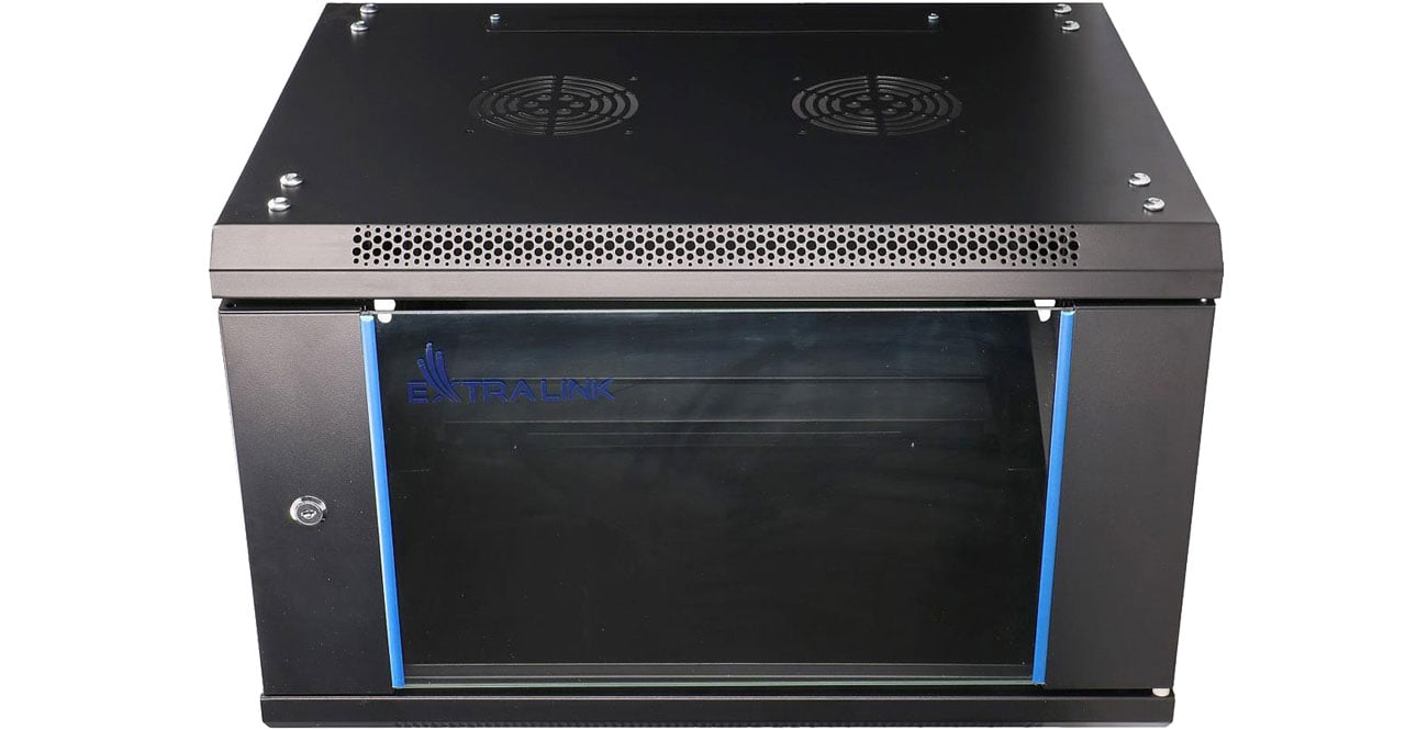 Szafa RACK ExtraLink Wisząca 19'' 6U 600x600mm czarna EX.7232