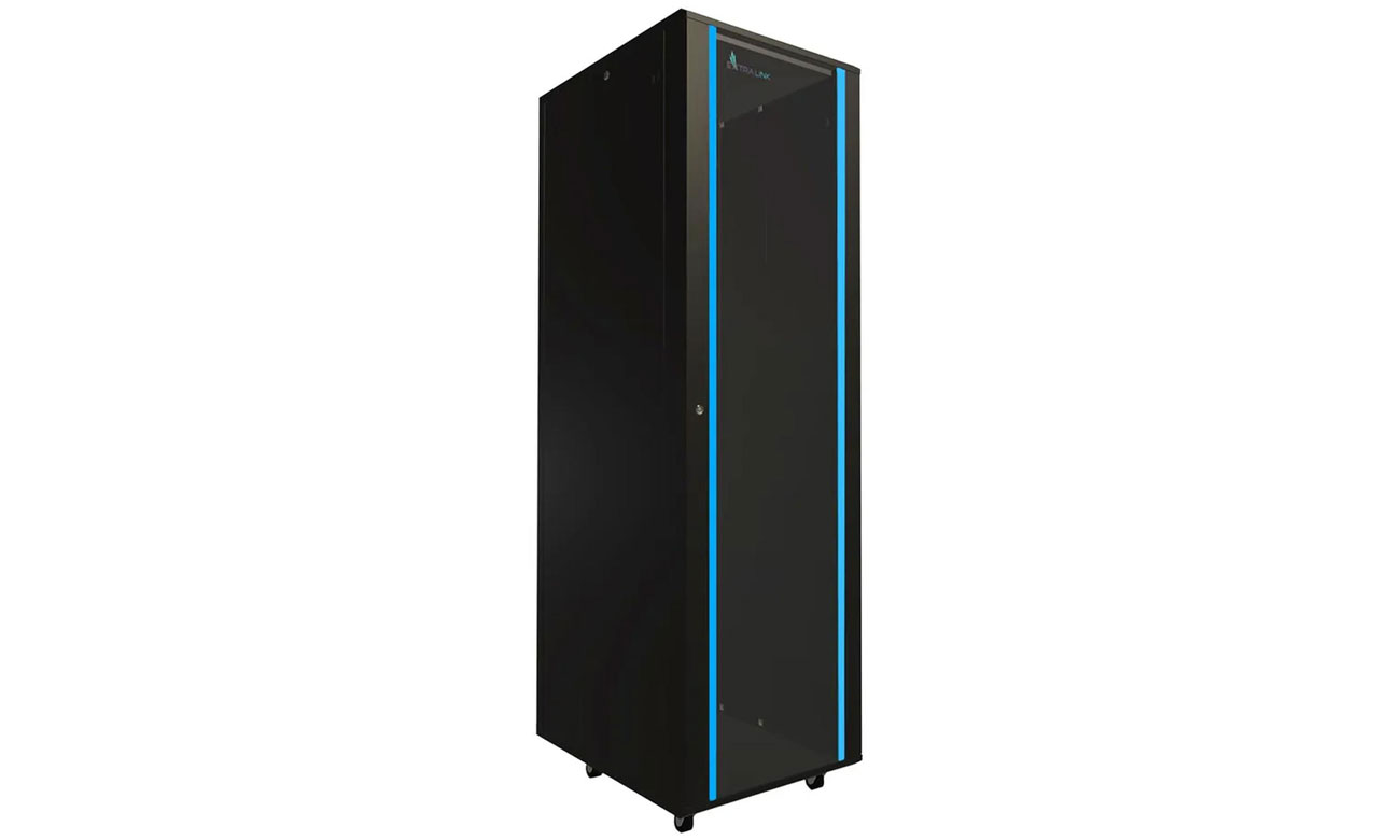 ExtraLink szafa RACK stojąca 19'' 42U 600x800 mm jednosekcyjna