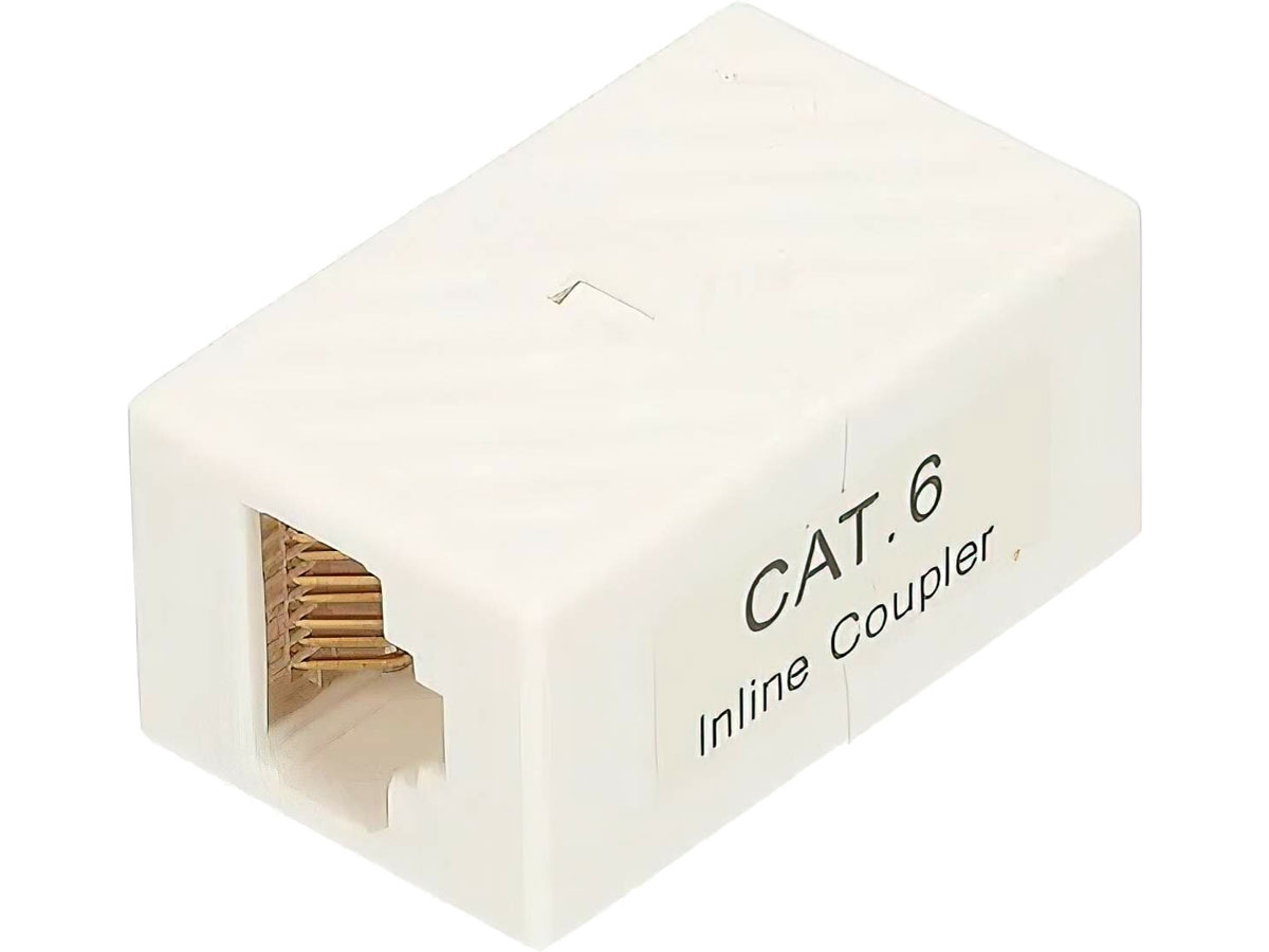 ExtraLink złączka sieciowa port RJ-45 UTP 6 (biała)