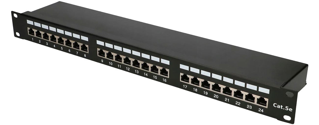 ExtraLink Patchpanel 24p 19'' 1U STP 5e