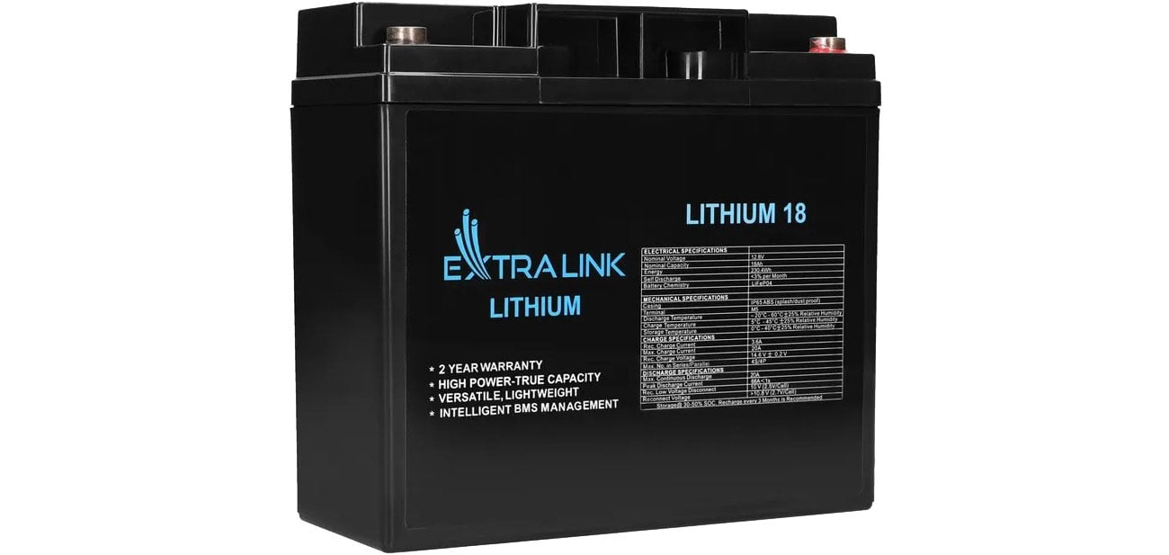 Akumulator ExtraLink LiFePO4 18 Ah