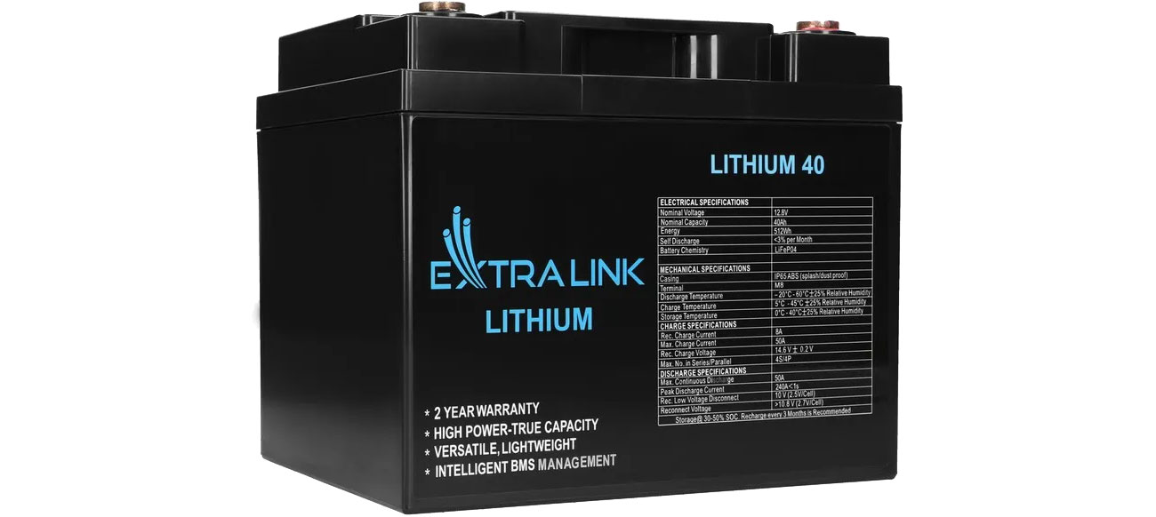 Akumulator ExtraLink LiFePO4 40 Ah