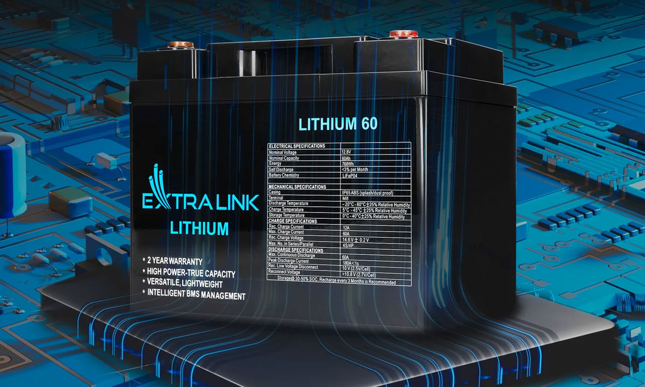 Технологія ExtraLink LiFePO4 60 Ач