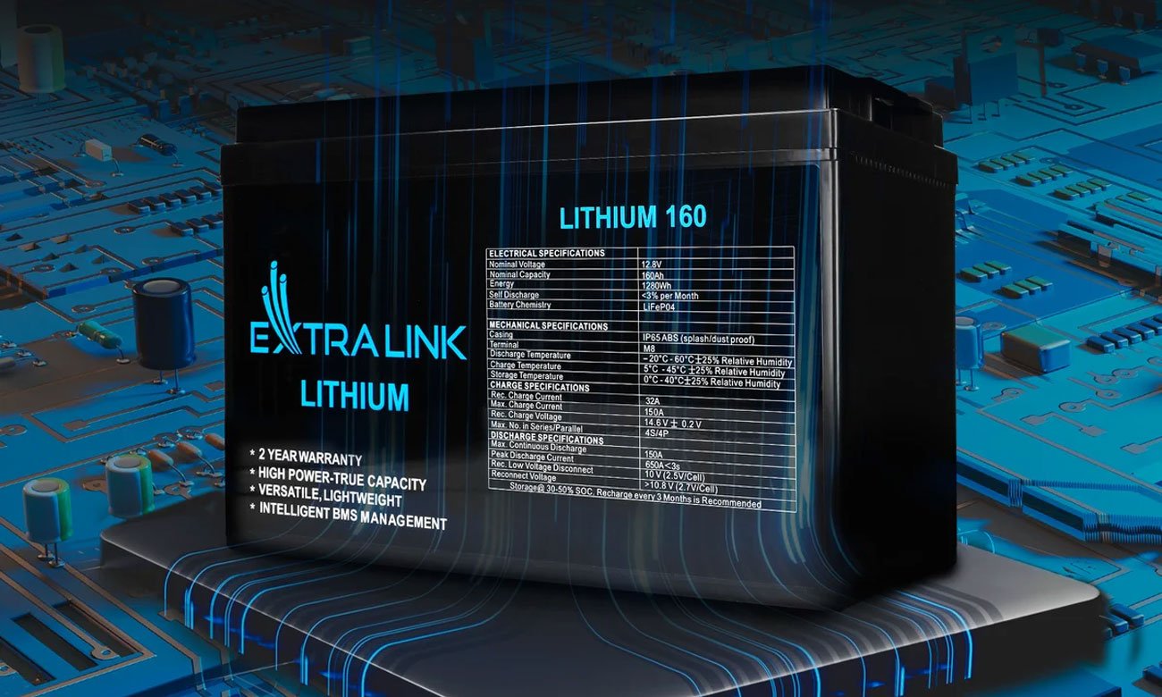 Технологія ExtraLink LiFePO4 160 Ач