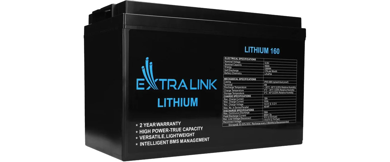 Акумулятор ExtraLink LiFePO4 160 Ач