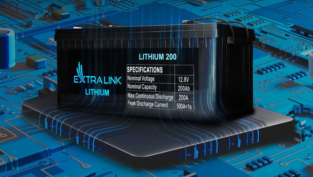 ExtraLink LiFePO4 200 Ah technologia