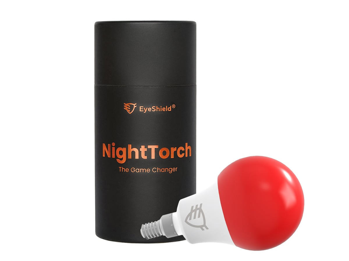 Czerwone żarówki NightTorch E14