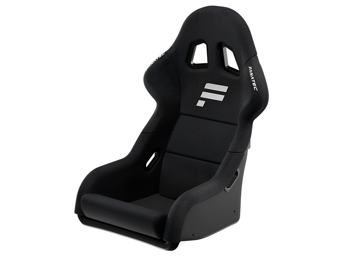 FANATEC Clubsport Cockpit (Seat Only) White Shell / Charcoal Cover