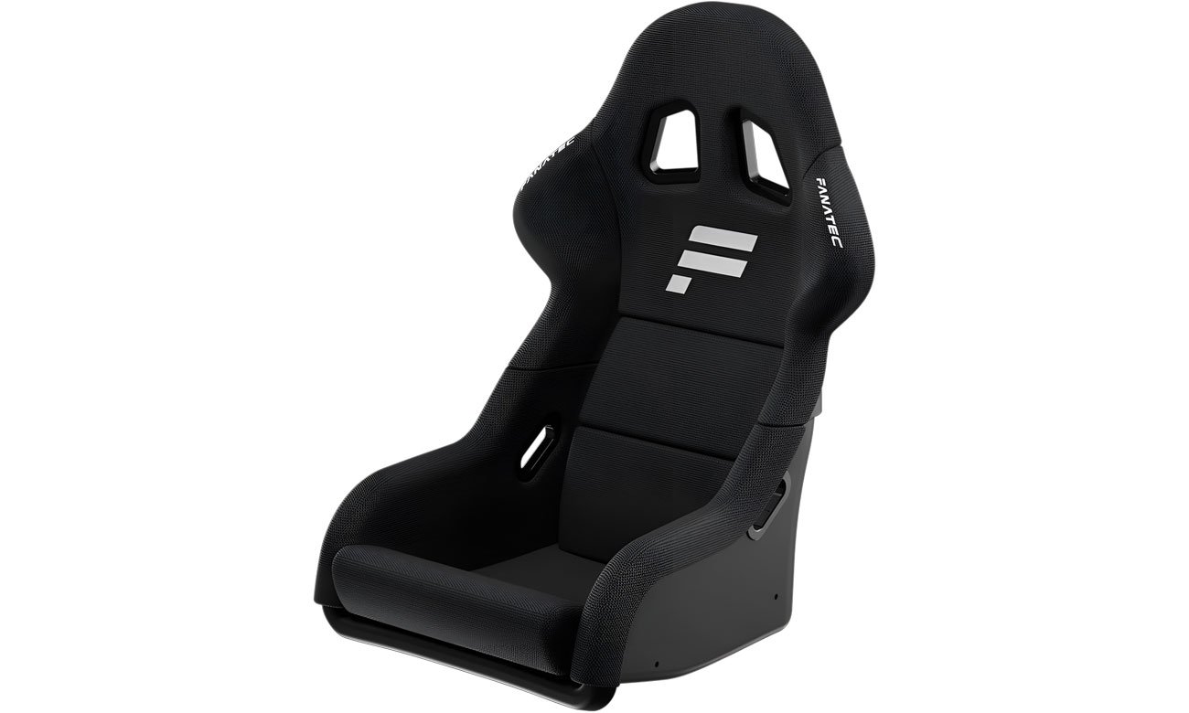 FANATEC Clubsport Cockpit (Seat Only) White Shell / Charcoal Cover
